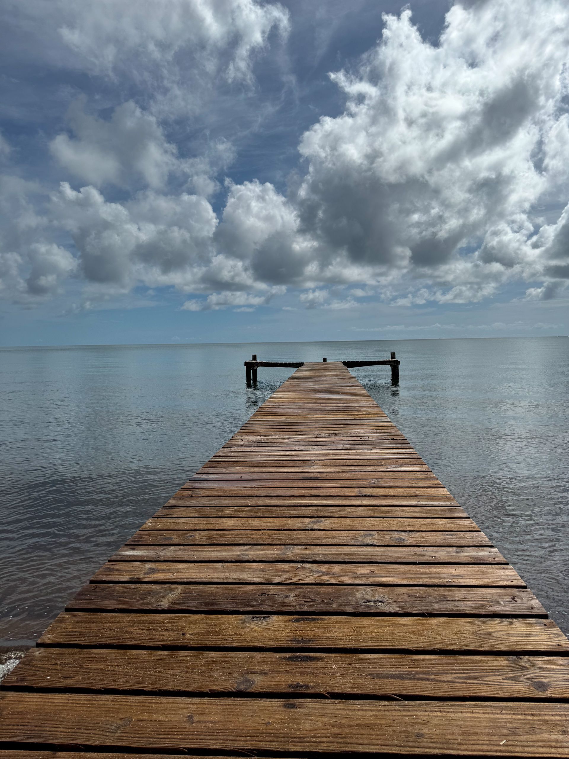 Hopkins Village wooden Pier