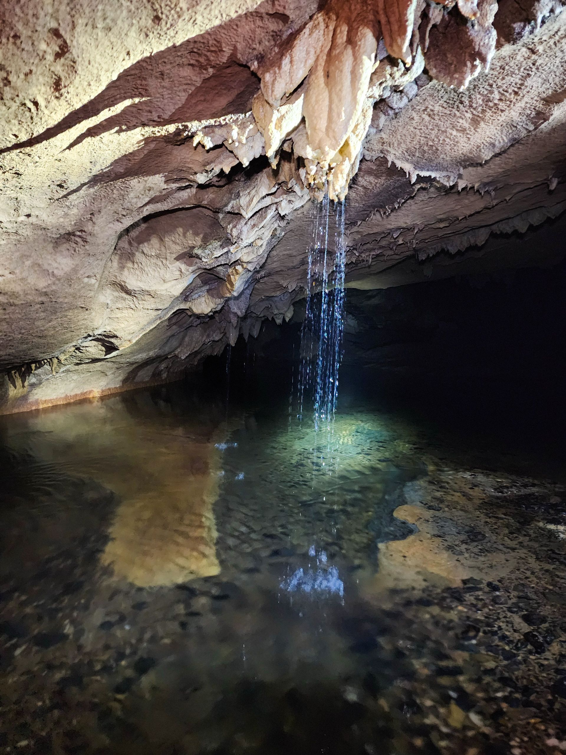 exploring the St Herman's Cave in Southern Belize, tours from Hopkins Village