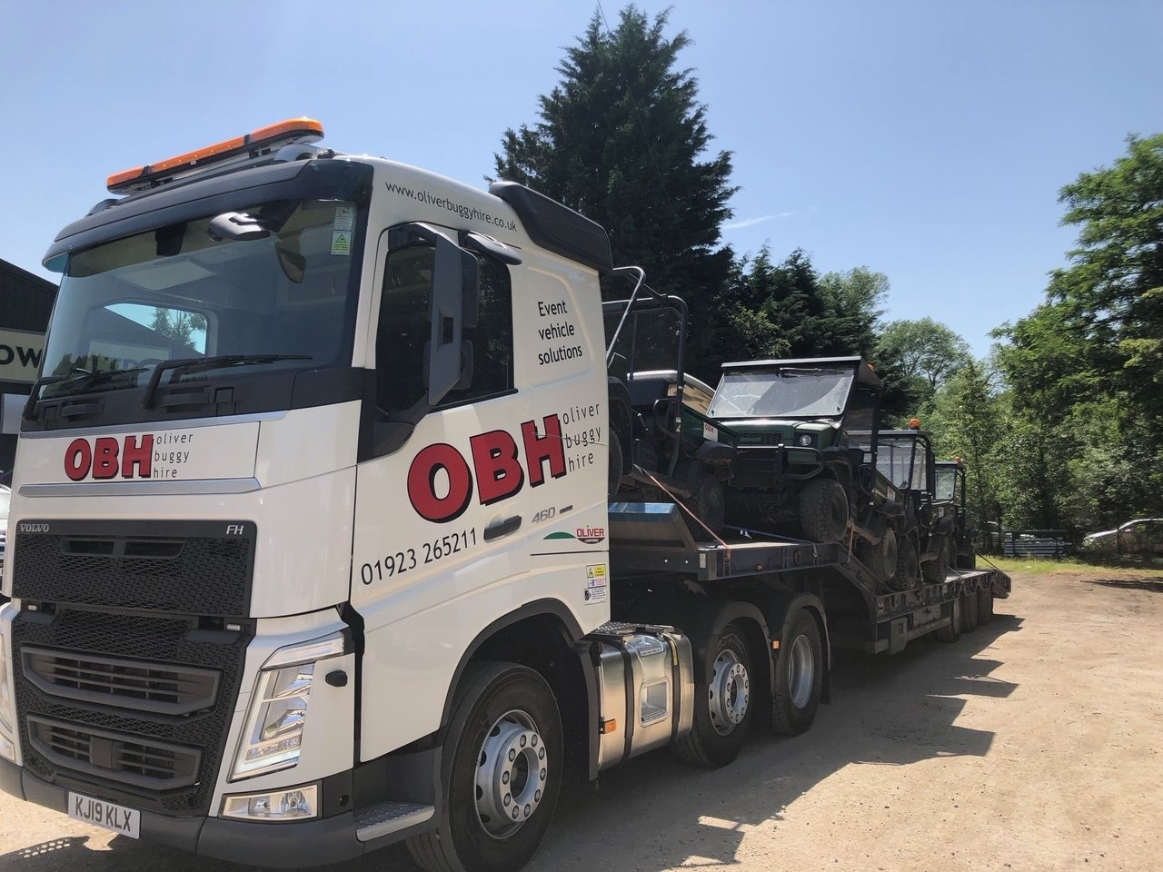 Oliver Buggy Hire, Golf Buggy Hire, Mule Hire, Gator Hire, OBH