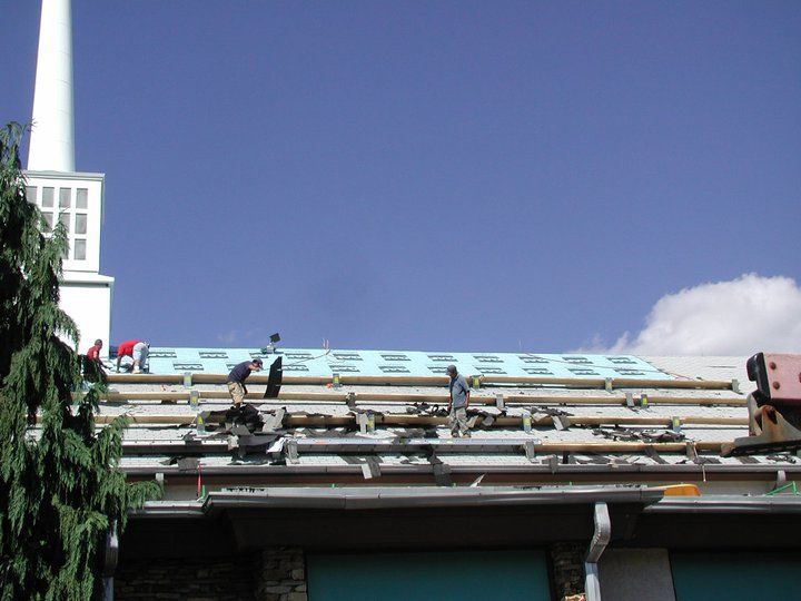 Big project of installing new roofing - Plymouth Meeting, PA - McKeever's General Contractors