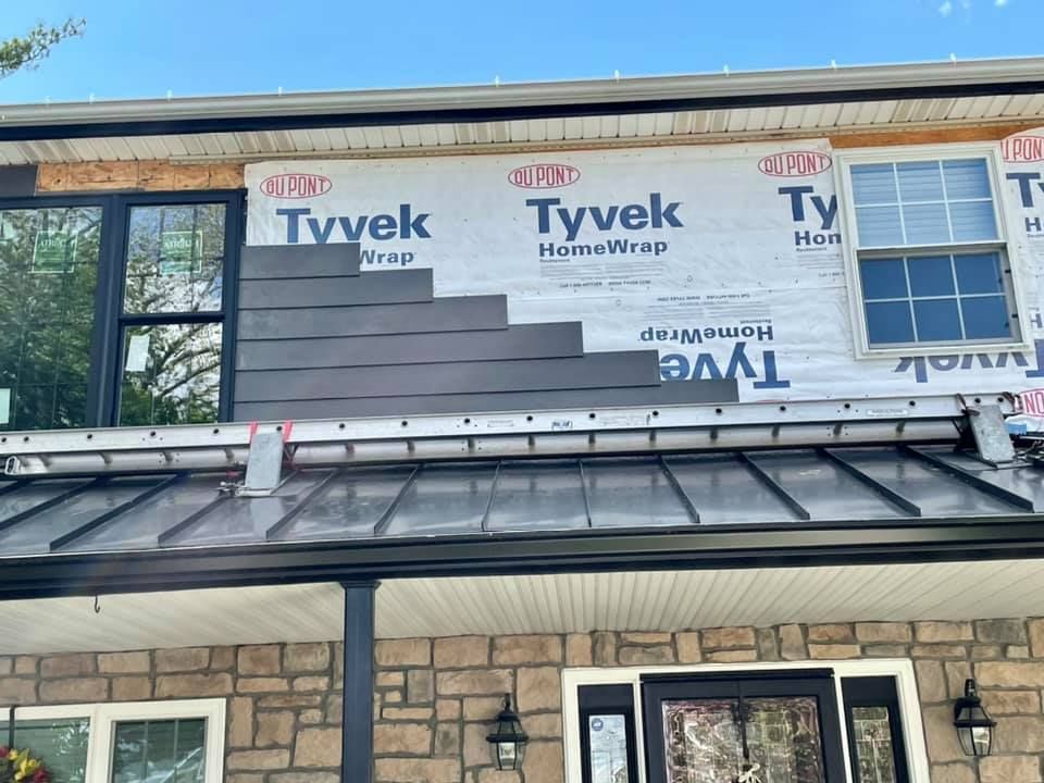 Almost done new siding - Plymouth Meeting, PA - McKeever's General Contractors