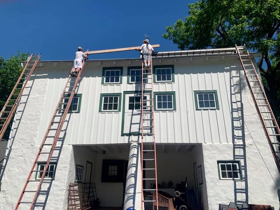 Installing new roofing - Plymouth Meeting, PA - McKeever's General Contractors