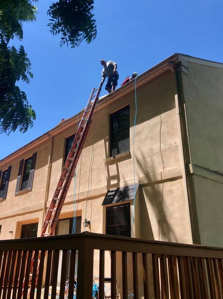 Men using ladder - Plymouth Meeting, PA - McKeever's General Contractors