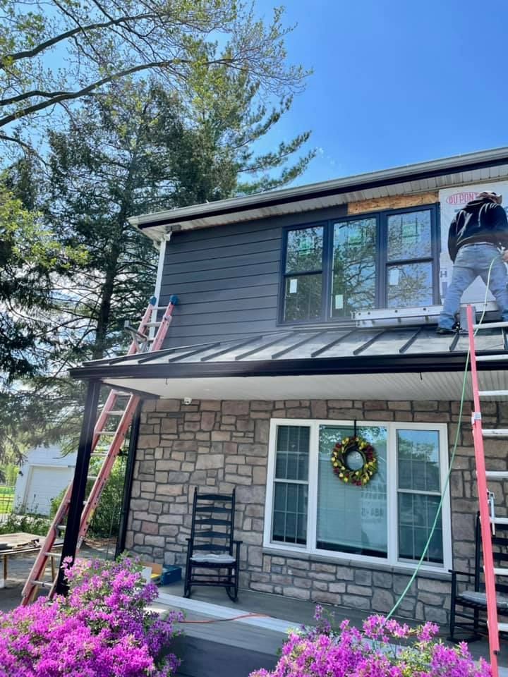New siding installation - Plymouth Meeting, PA - McKeever's General Contractors