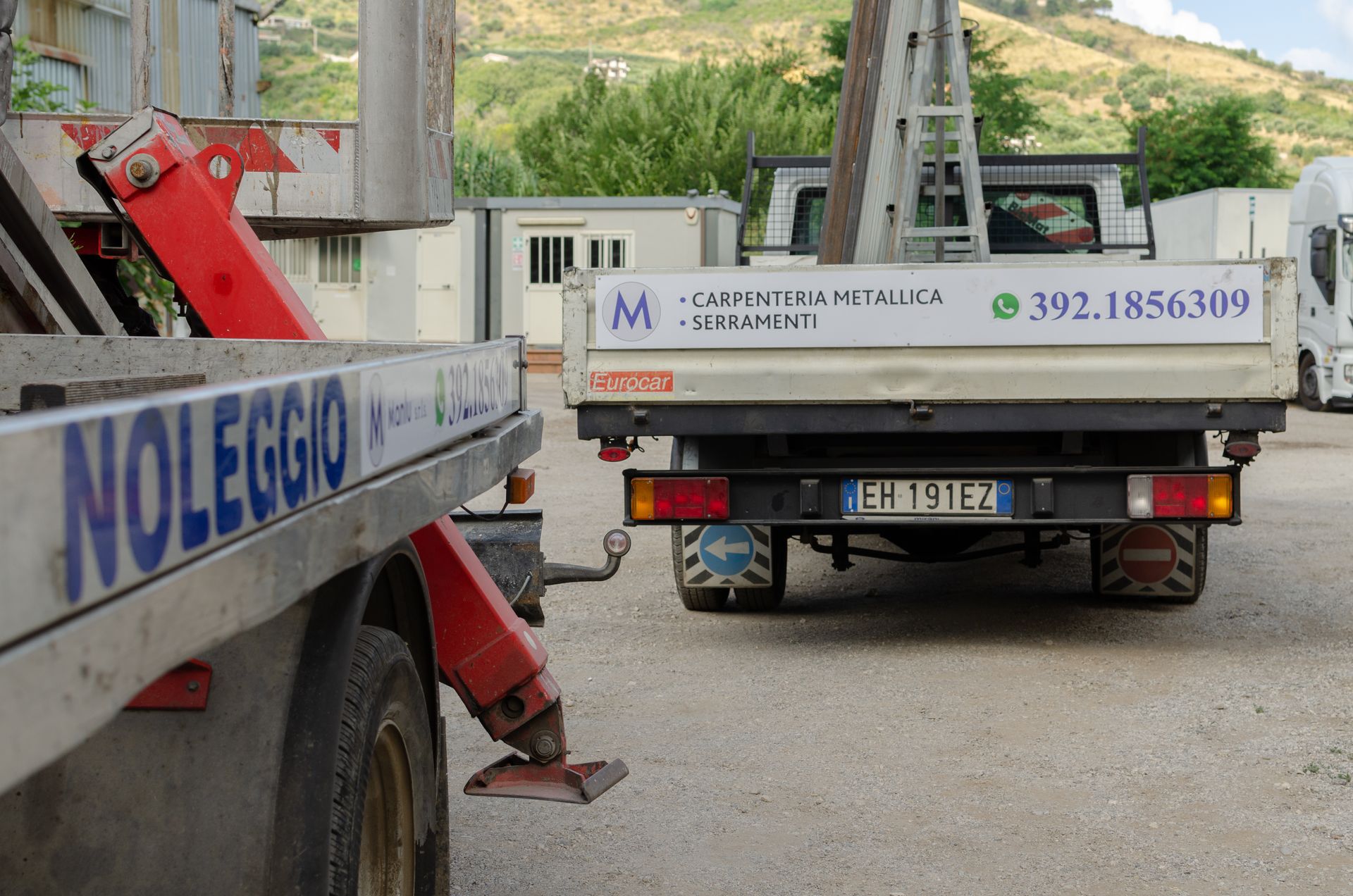 camion per noleggio gru a salerno