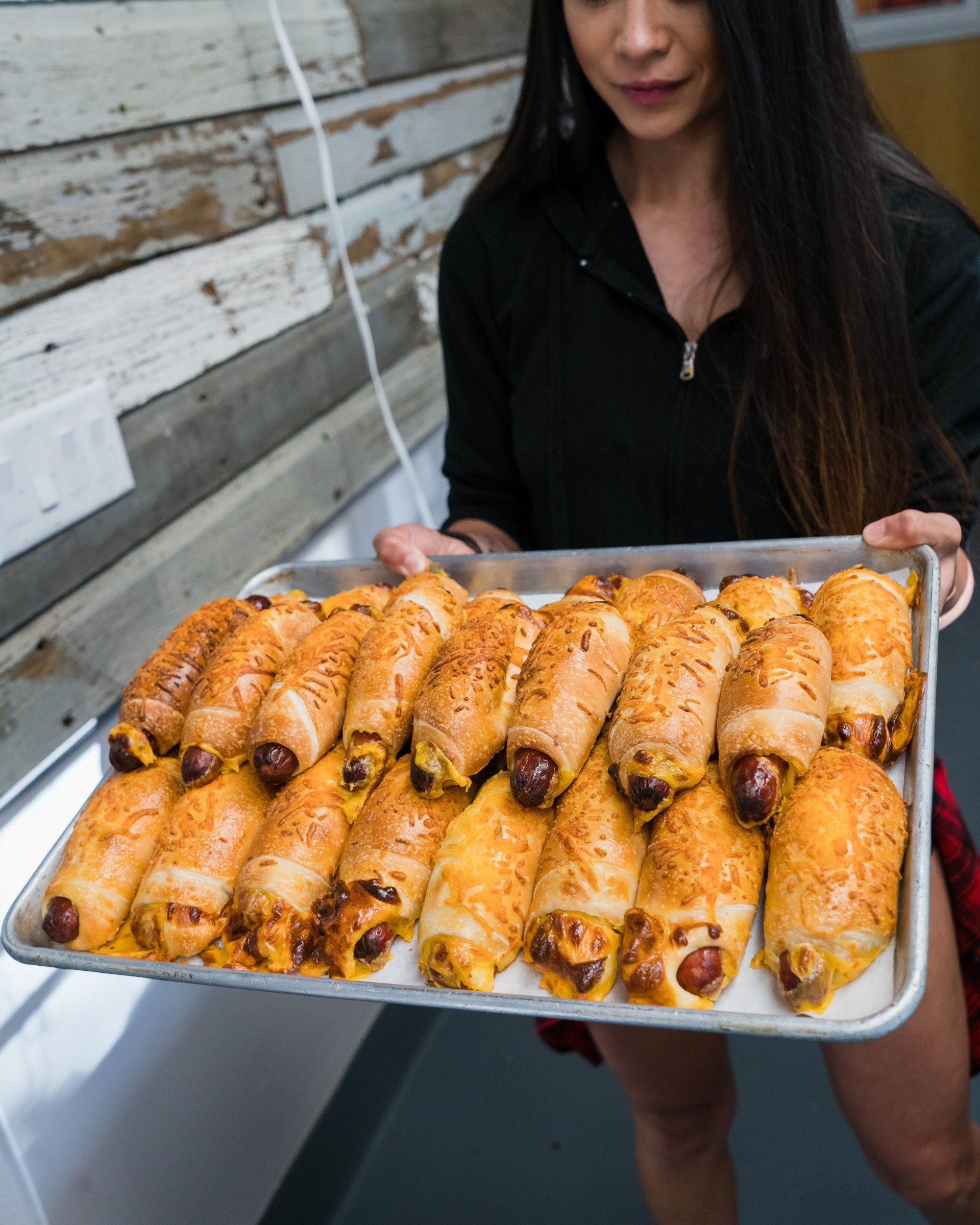 Savory Snacks On Tray