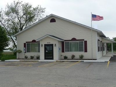 funeral home facilities white building