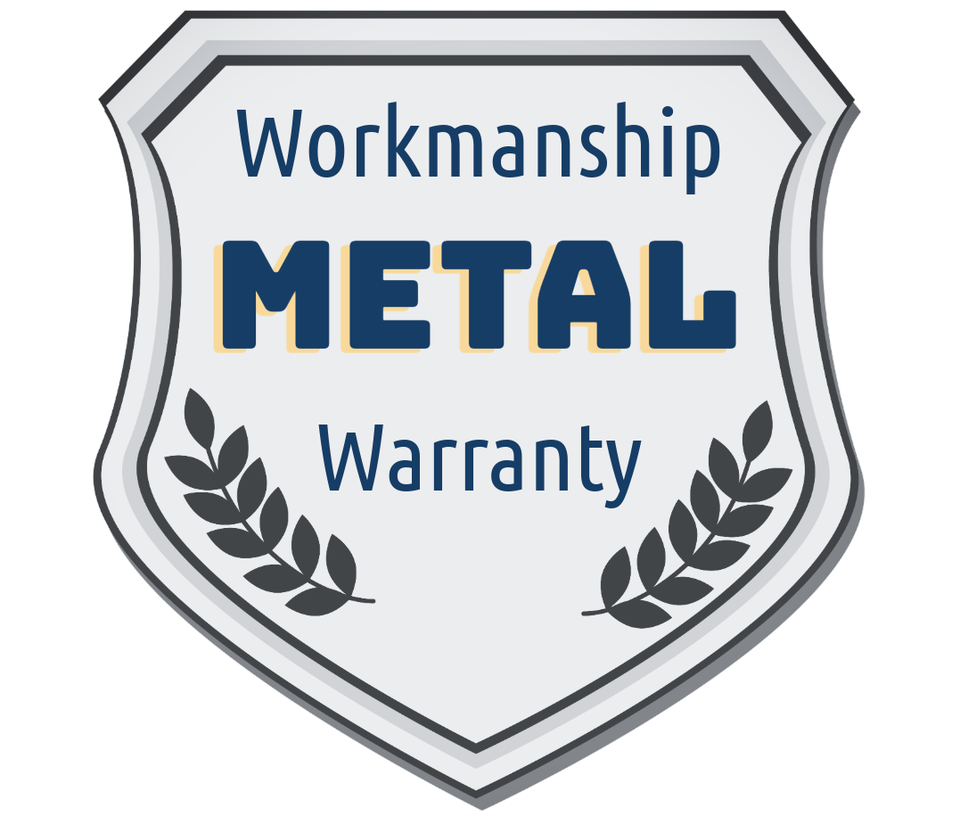 Metal Roofing Workmanship Warranty Badge