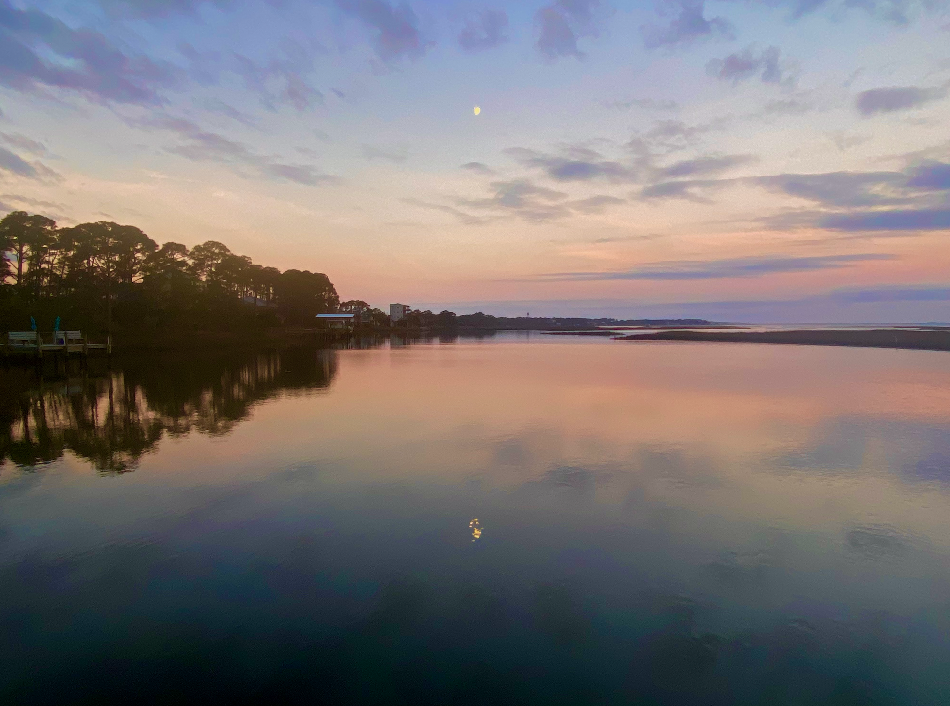 Sunsets in Alligator Harbor are a magical experience. Serenity Bay is located on an estuary at Alligator Point Florida. This is the forgotten coast because of all the natural beauty and serenity. You will get lost in this magical location, while finding yourself as you build into a mindset of a happier and healthier life.