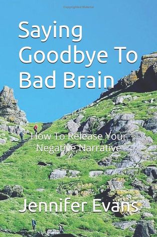 Saying Goodbye to Bad Brain, how to release the negative narrative is a helpful book to change your perspective about life, understand why your brain does what it does and de-stigmatize mental health. Image taken by writer, Jennifer Evans at Skillig Michael in Ireland. An arudous journey to where monks lives and built a mindful presence for 100s of years. Due to the remoteness, all beehive huts are perfectly preserved.
