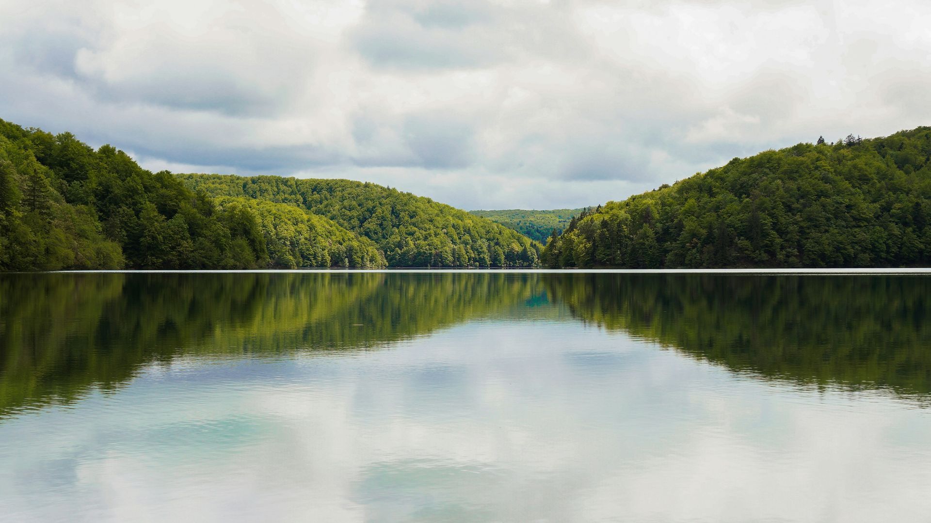 a lake view of tranquility and reflection