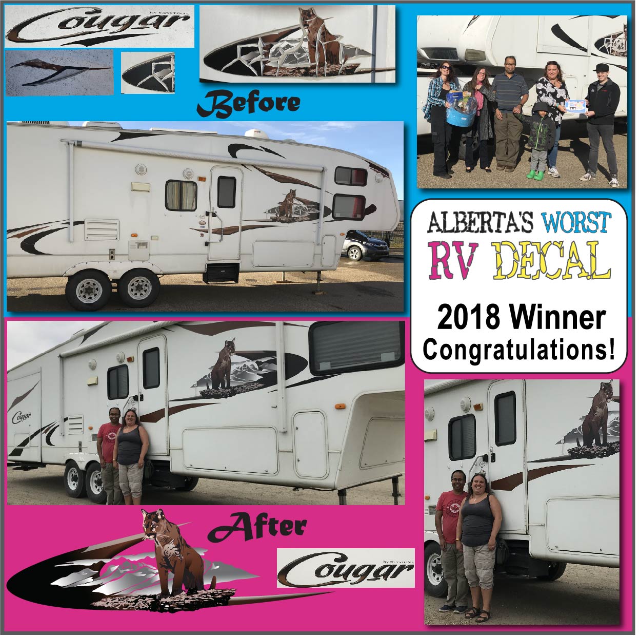2018 Alberta's Worst RV Decal - Grand Prize Winner
