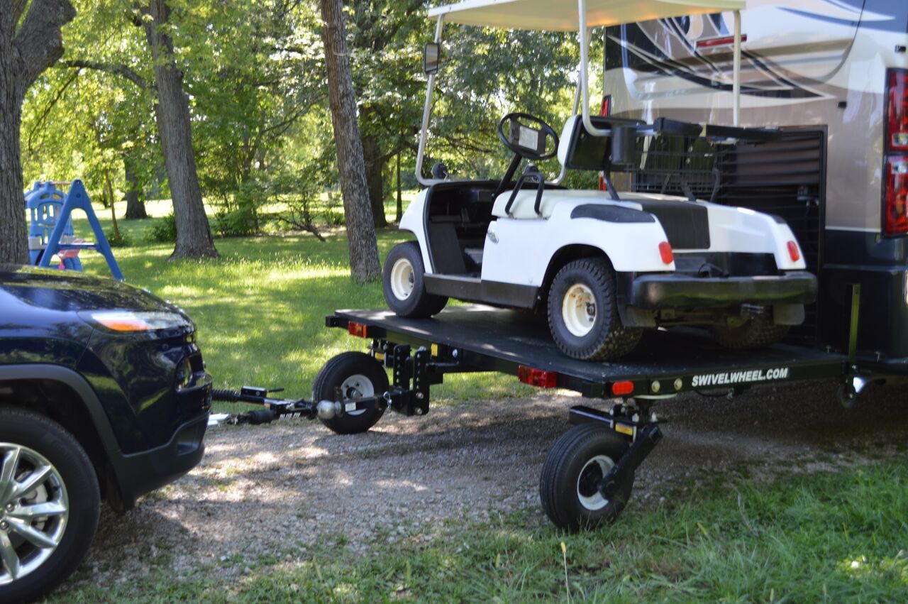 Swivelwheel Golf Cart Carrier / Hauler Transport System / Motor Home