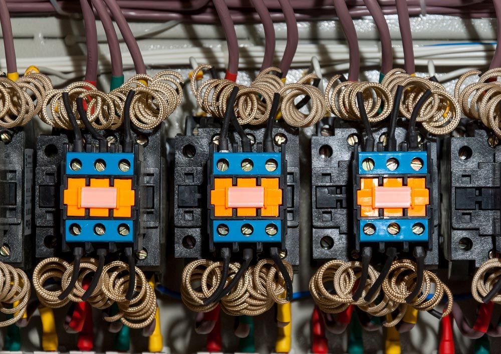 Actuators And Wire In Control Panel — JW Electrical in Old Bar, NSW