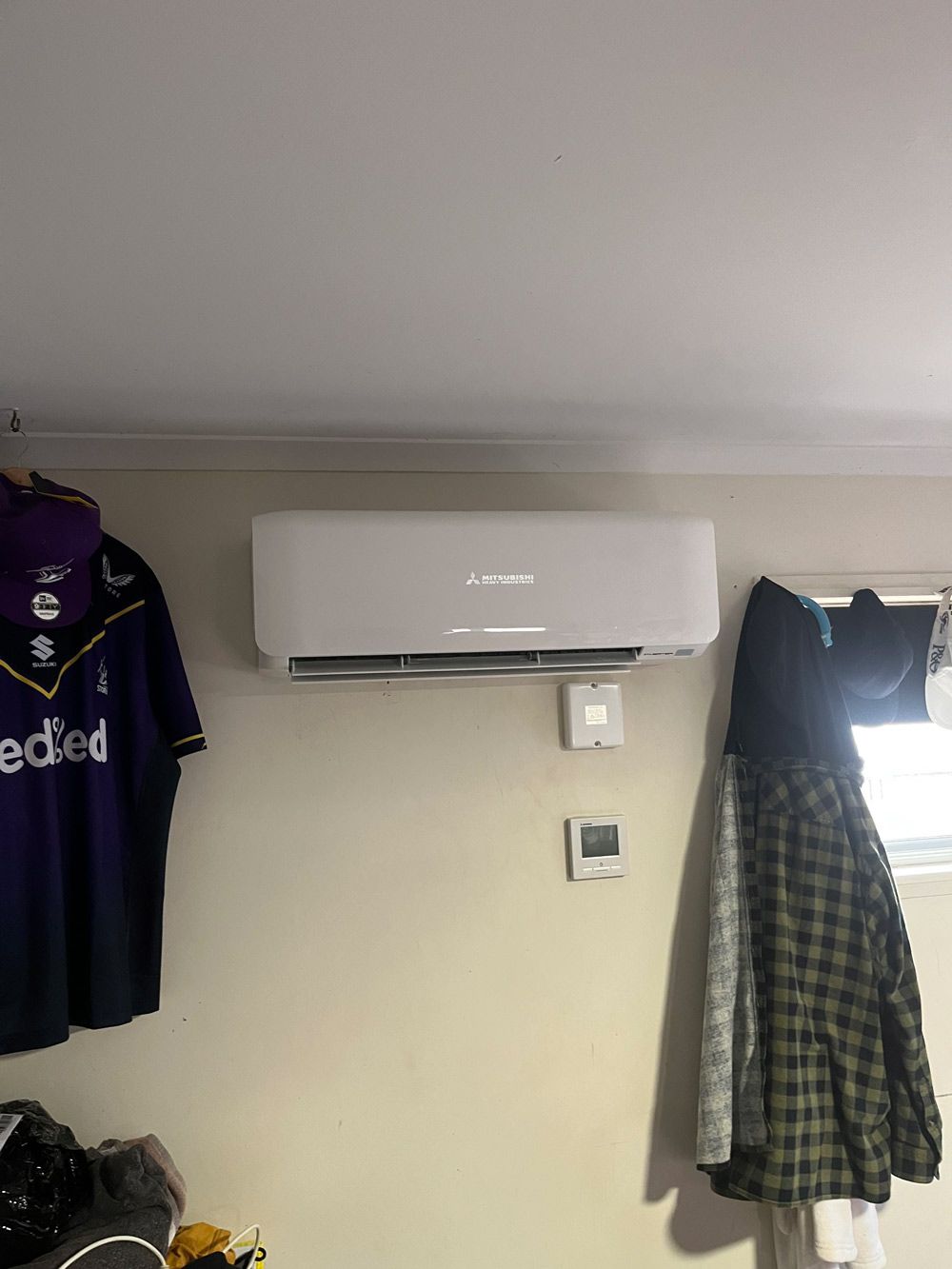 New Mitsubishi  Air-Conditioner Installed — Electrician in Inverell, NSW