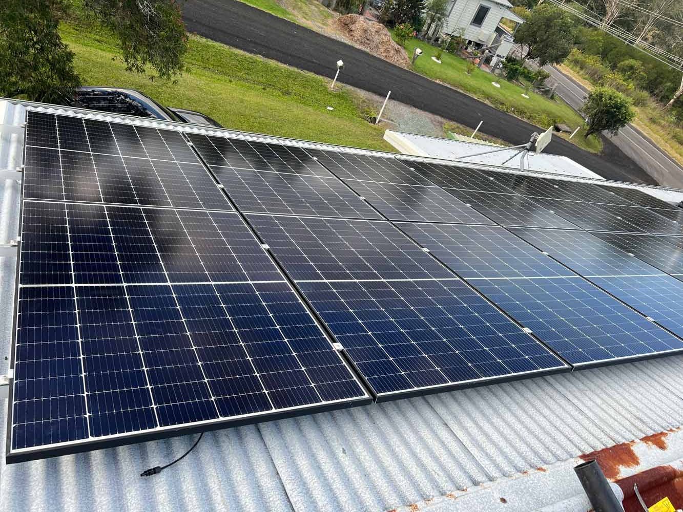 New Solar Panel Installed — Electrician in Inverell, NSW