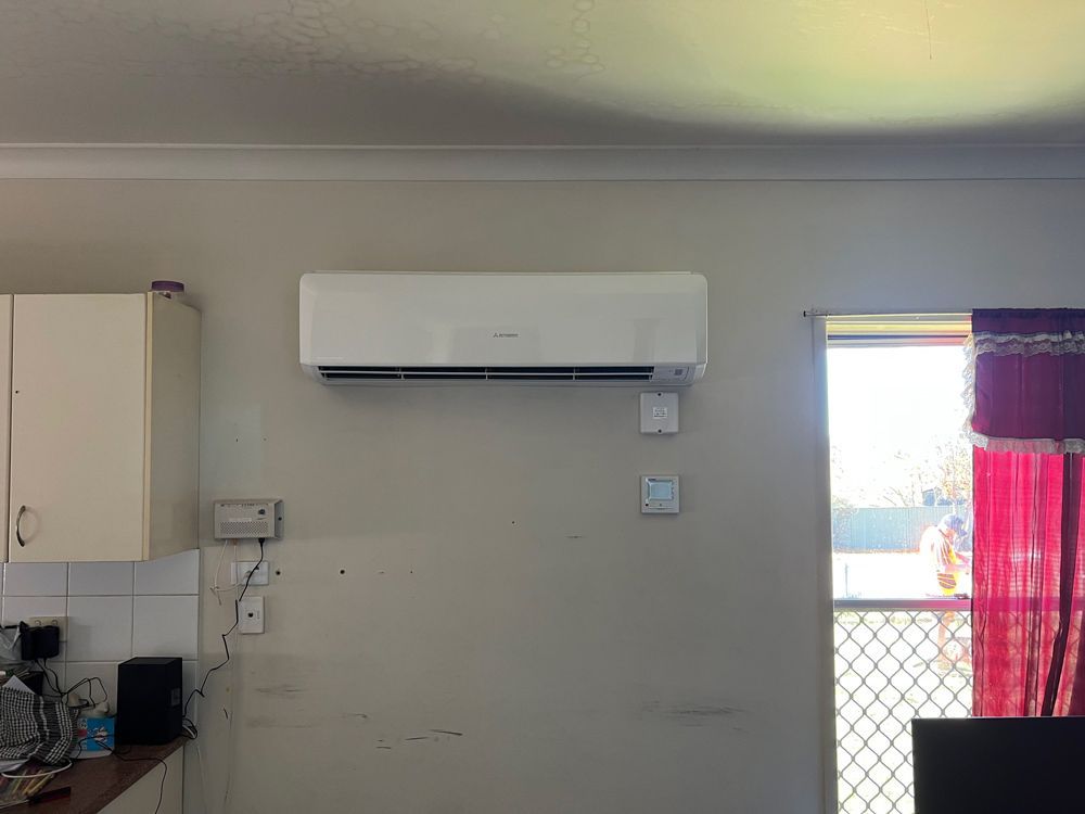 New Air-Conditioner Installed — Electrician in Inverell, NSW