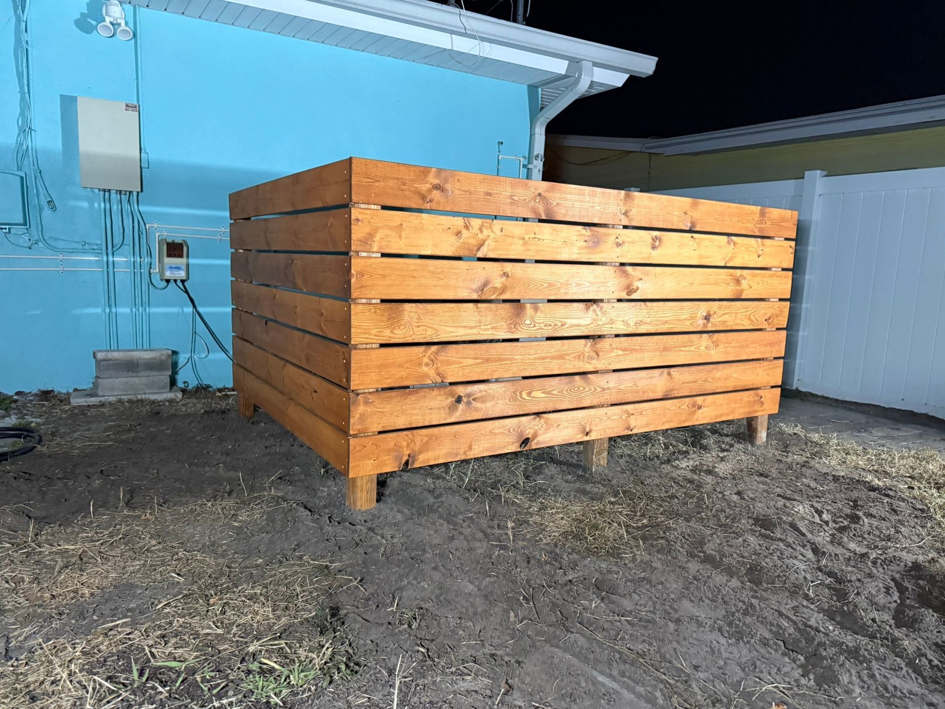 Pool Supply Privacy Fence