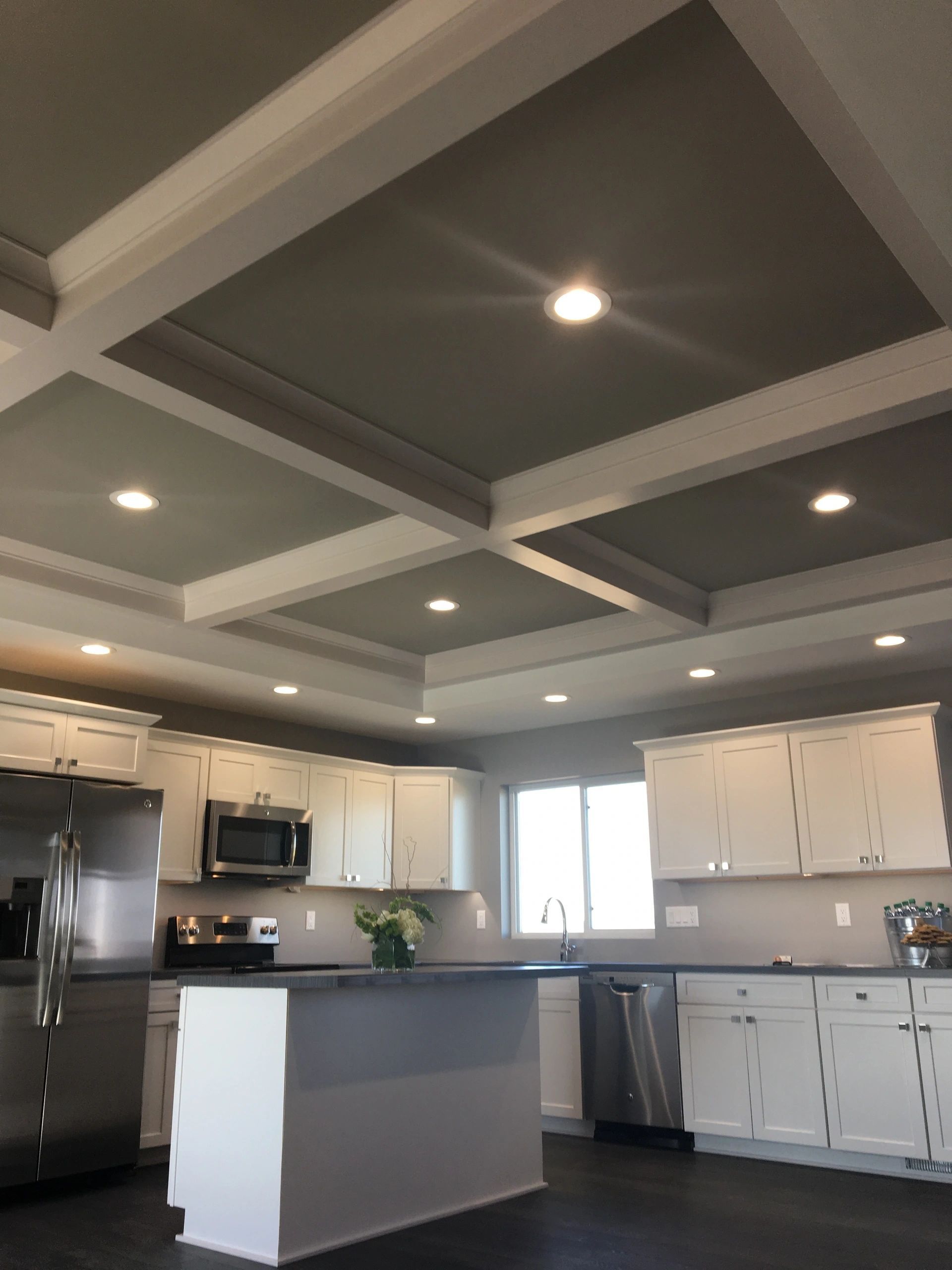 Kitchen With White Cabinets and Stainless Steel Appliances - Aberdeen, SD - Ladner Electric