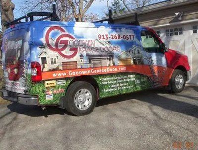 Service Van — Shawnee, KS — Goodwin Garage Door, LLC.