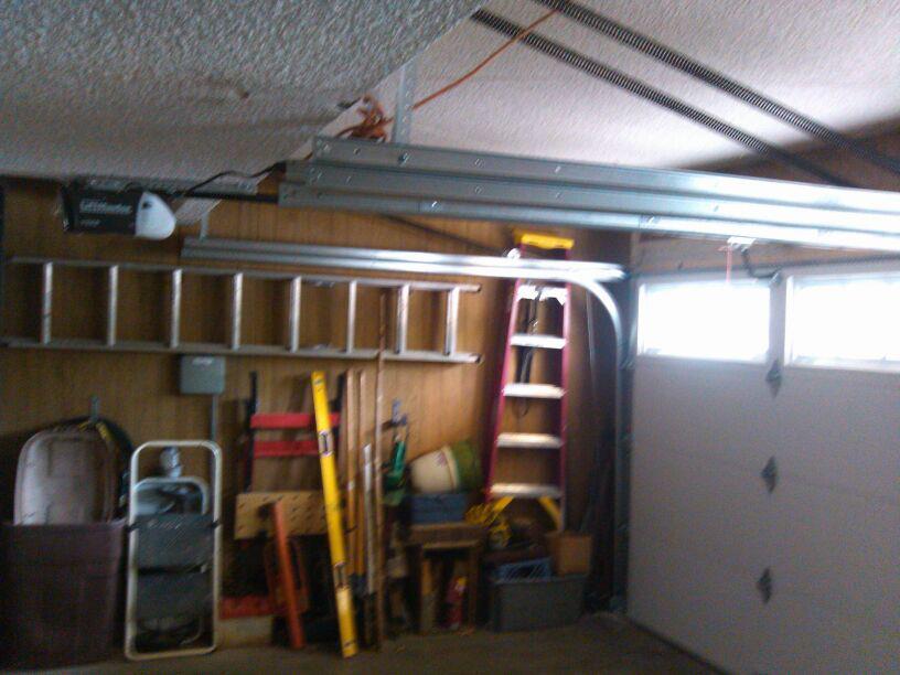 Inside a Garage — Shawnee, KS — Goodwin Garage Door, LLC.