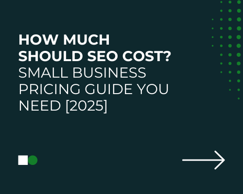 Text on a dark green background: 