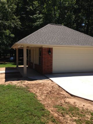 24' X 30' GARAGE WITH PORCH AND DRIVEWAY, PINE BLUFF, AR.