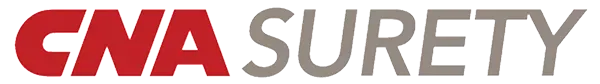 CNA Surety logo in red and gray.