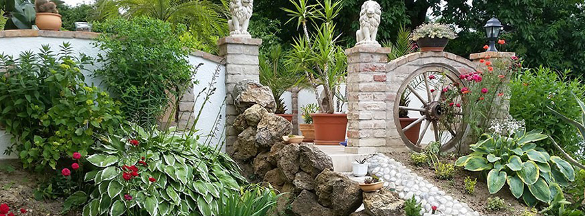 Gartengestaltung mit Steinen