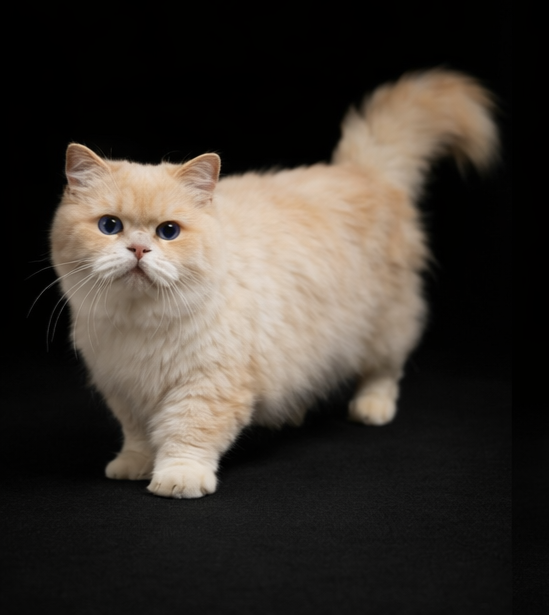 minuet hibrido de munchkin com persa