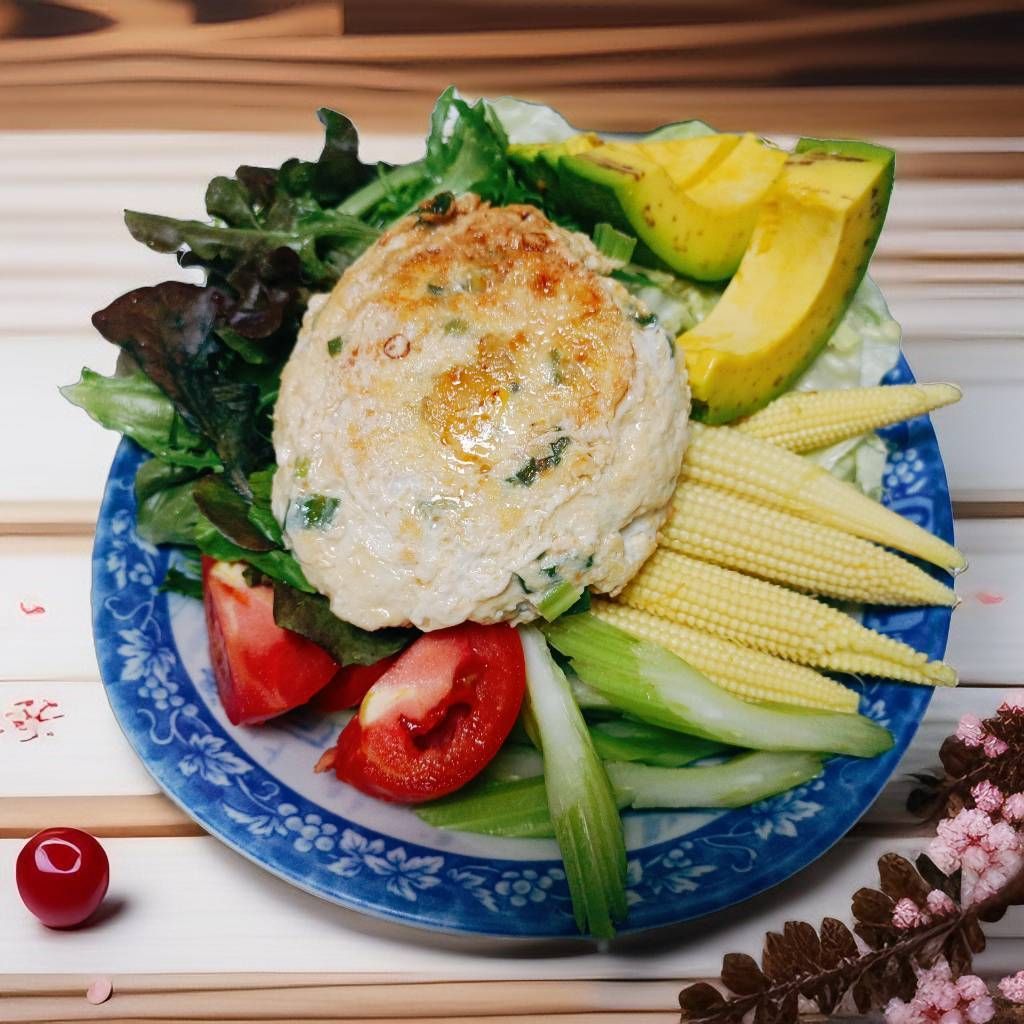 黃金泡菜雞肉豆腐排