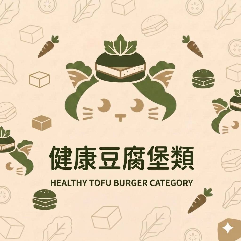 健康豆腐堡類