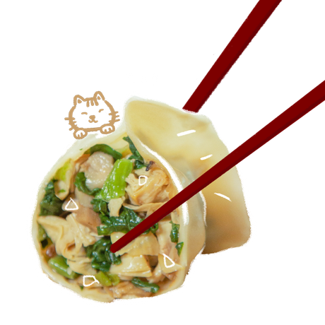 素食水餃