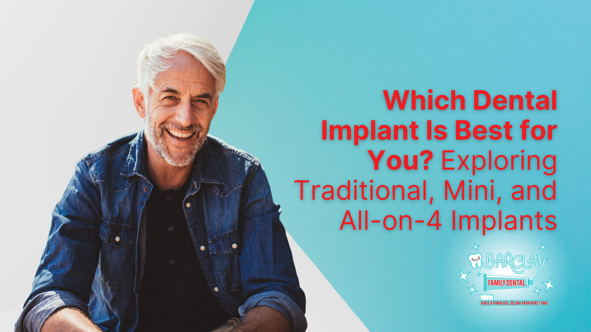 Which dental implant is best for you ? exploring traditional , mini , and all-on-4 implants