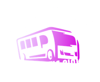 Newcastle Party Bus Hire Contact Us For Party Bus Bookings   Pink Party Bus White 325w 