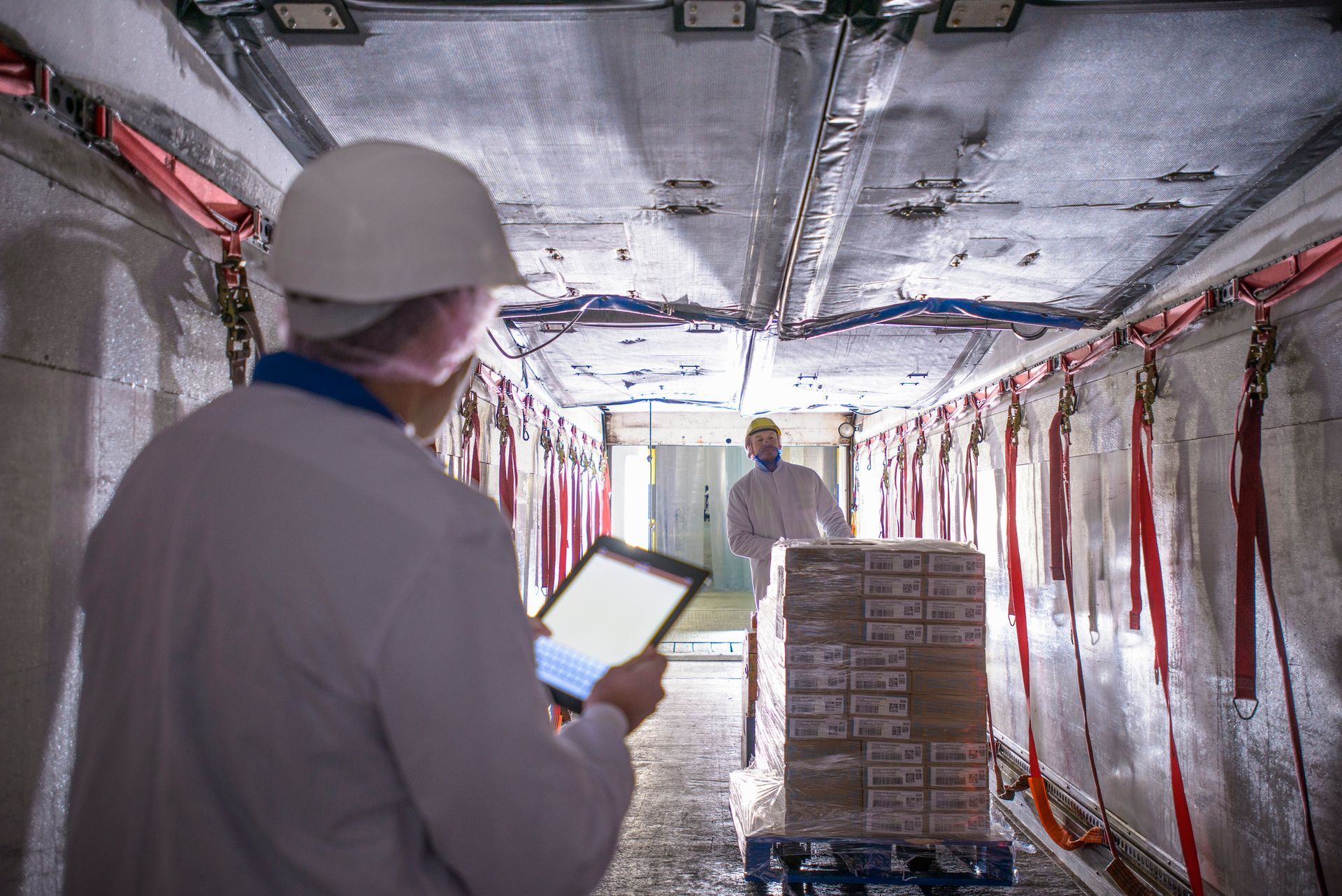 Inside of Refrigerator Machine — Jacksonville, FL — Truck & Trailer Refrigeration Service Inc.