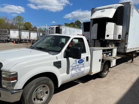 Inside View of Trailer Truck — Jacksonville, FL — Truck & Trailer Refrigeration Service Inc.