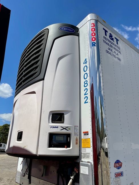 Truck with Refrigerator — Jacksonville, FL — Truck & Trailer Refrigeration Service Inc.