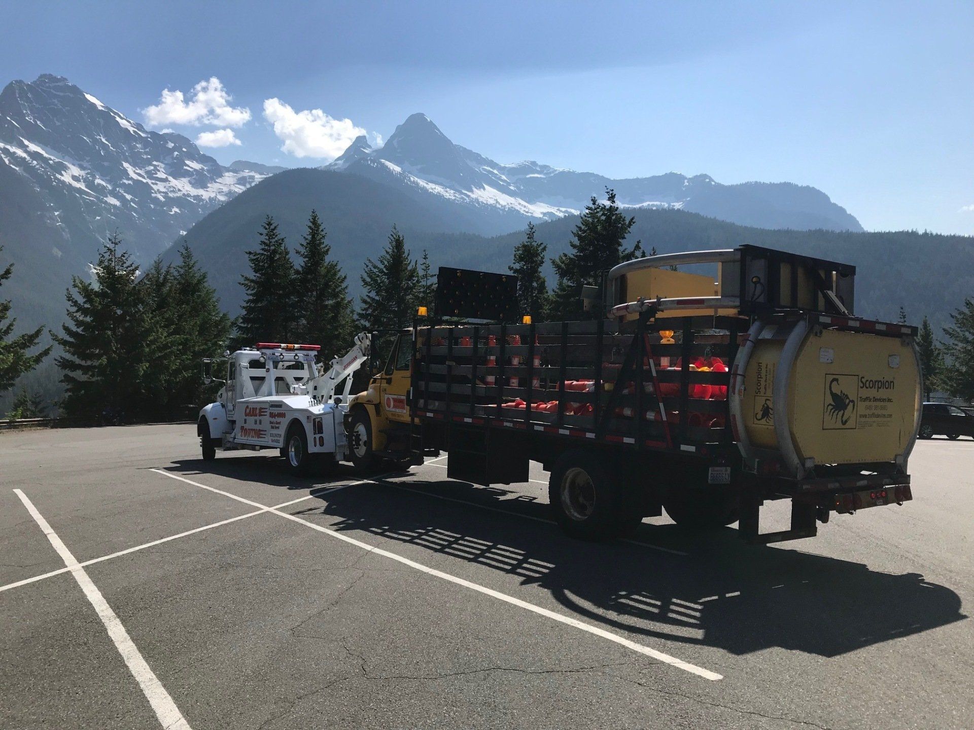 Towing A Big Truck — Sedro Woolley, WA — Carl's Towing
