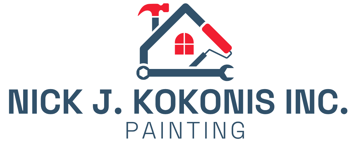 Nick J Kononis Inc. Painting Logo