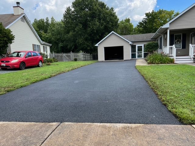 Asphalt Paving Using Truck — Baltimore, MD —  E Cooper Contracting