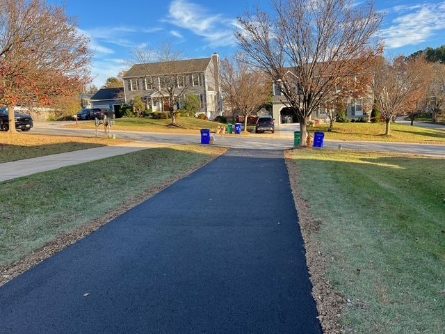 Asphalt Paving Using Truck — Baltimore, MD —  E Cooper Contracting