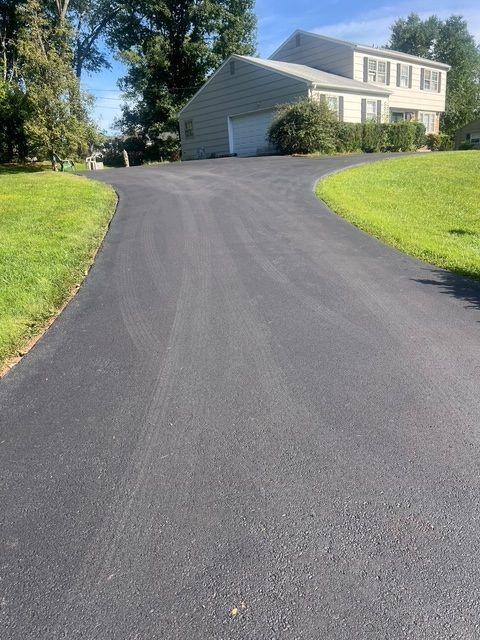 Asphalt Paving Using Truck — Baltimore, MD —  E Cooper Contracting