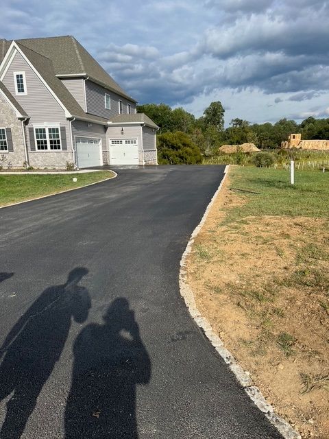 Asphalt Paving Using Truck — Baltimore, MD —  E Cooper Contracting