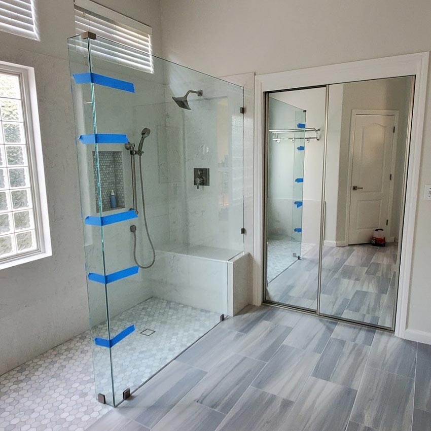 Frameless Showers - Custom Shower & Glass Inc.