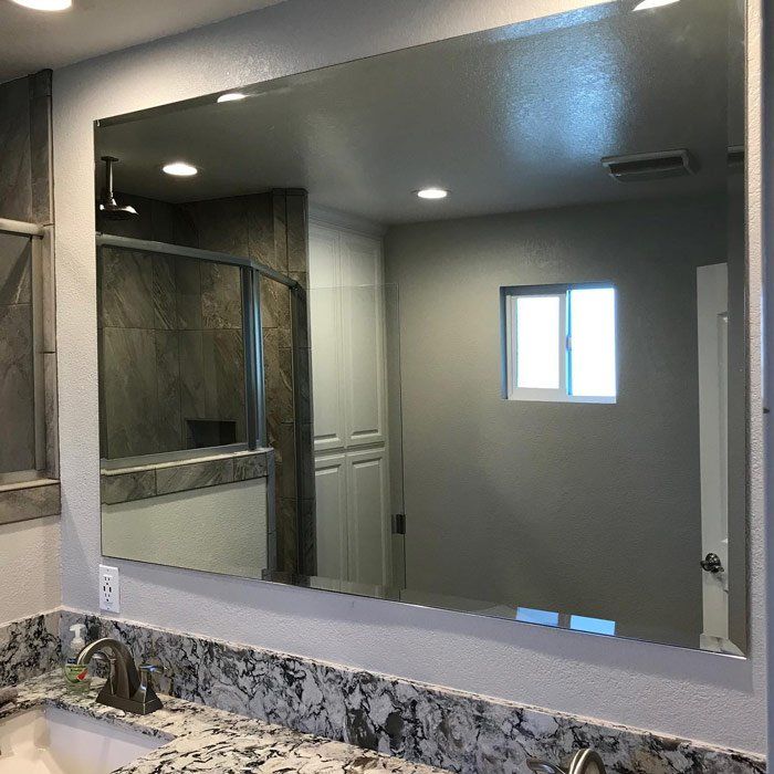 Bathroom Mirrors - Custom Shower & Glass Inc.