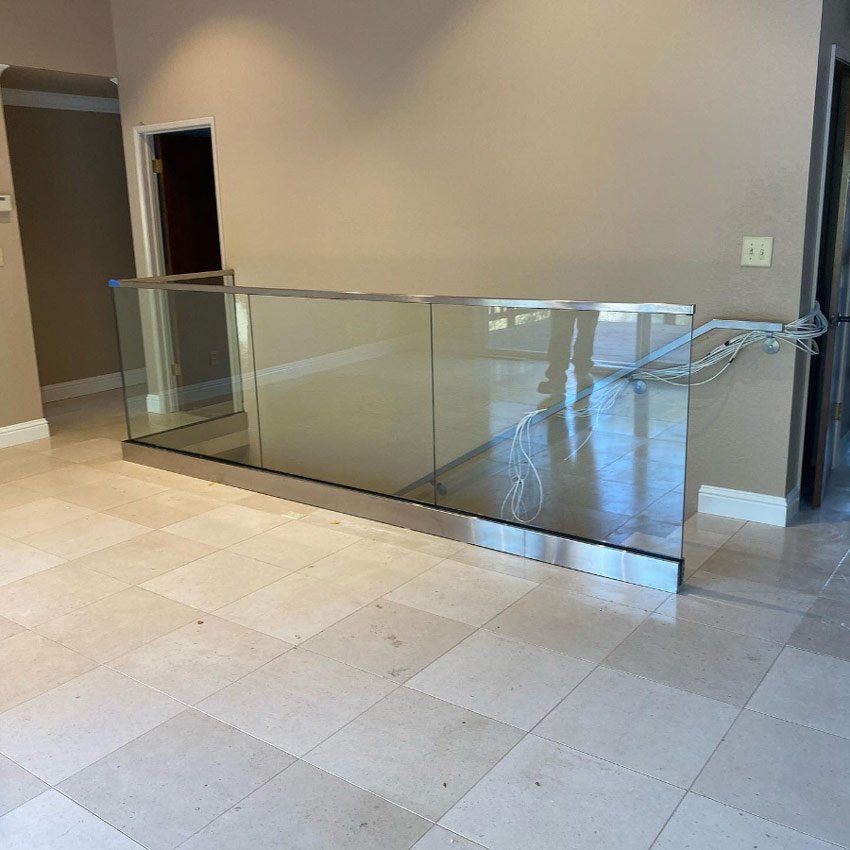 Glass Railings - Custom Shower & Glass Inc.