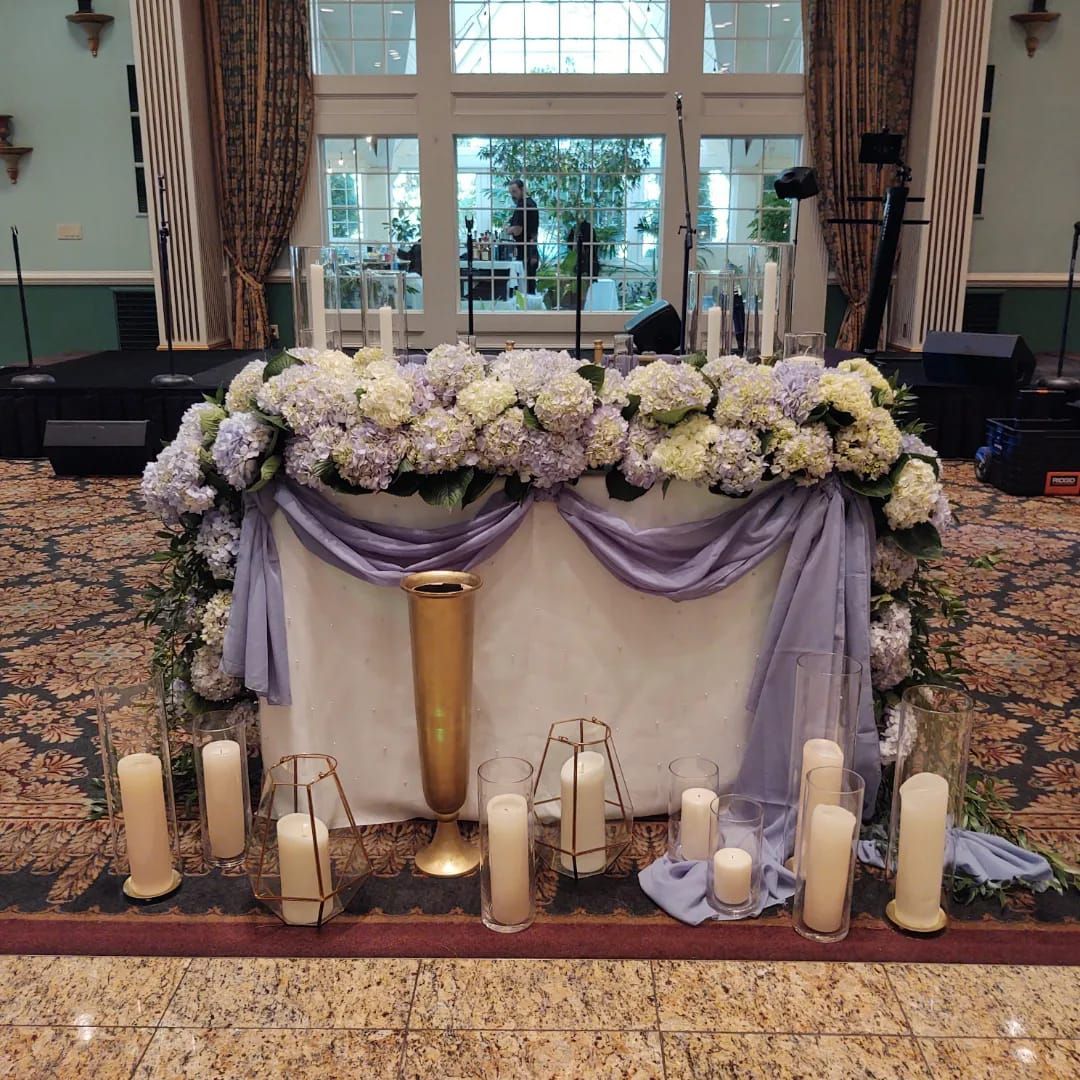 Sweet Peas of Jennersville | Florist | West Grove, PA |Reception Decor