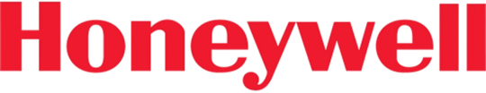 Red Honeywell wordmark logo on a white background