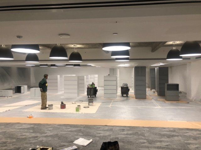 electro-static spraying before